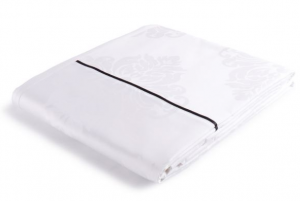 提花被套、雙排豎向絲帶②